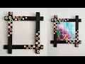 Newspaper Crafts - Photo Frame from Newspaper