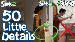 Why didn't Sims 4 include these Sims 2 Details?. 