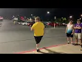 DJ the Boss performing I Lost Hope at Walmart Montoursville PA 2019