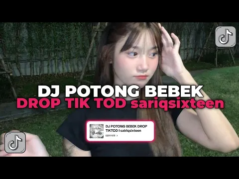 Download MP3 DJ POTONG BEBEK DROP TIK TOD SARIQSIXTEEN | YANG KALIAN CARI CARI!!!