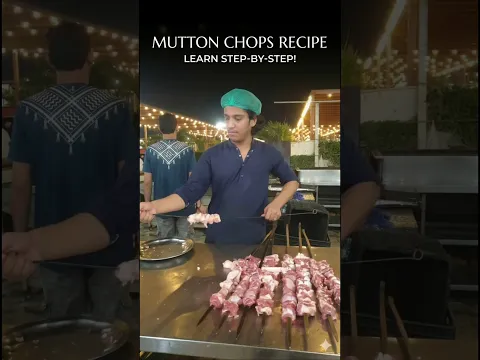 The Purest Salted Bbq | Mutton Chops Recipe on Charcoal #bbq