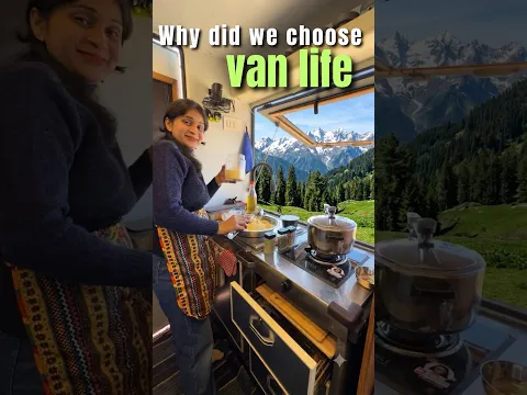 The real reason for our van life😍 #ghumakkadbugz #vanlifeindia# #camping #campervan