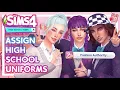 How To Assign Uniforms To ALL Students Teachers The Sims 4 Fashion Authority Mod Review