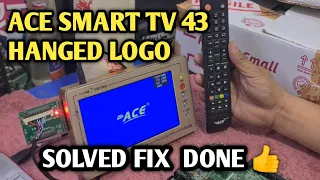 Download ACE SMART TV 43 HANG LOGO WISDOM SHARE  SOLVE FIX #how #howtorepair #smart #logo #china #service MP3