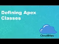 Defining Apex Classes