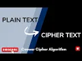 Caesar Cipher Encryption Technique With Example Cyber Security Cipher Text Plain Text Encrypt