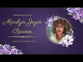 Celebration of Life of Marilyn Norman