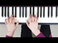 How to play B Minor Harmonic Scale on the Piano Right Left Hand - Correct Fingering