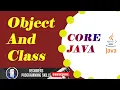 Java Object-Oriented Programming Class Object and Constructors Explained Simply