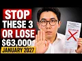 Stop These 3 Tax Traps Before January 2027 Or the IRS Takes Up To 63 000