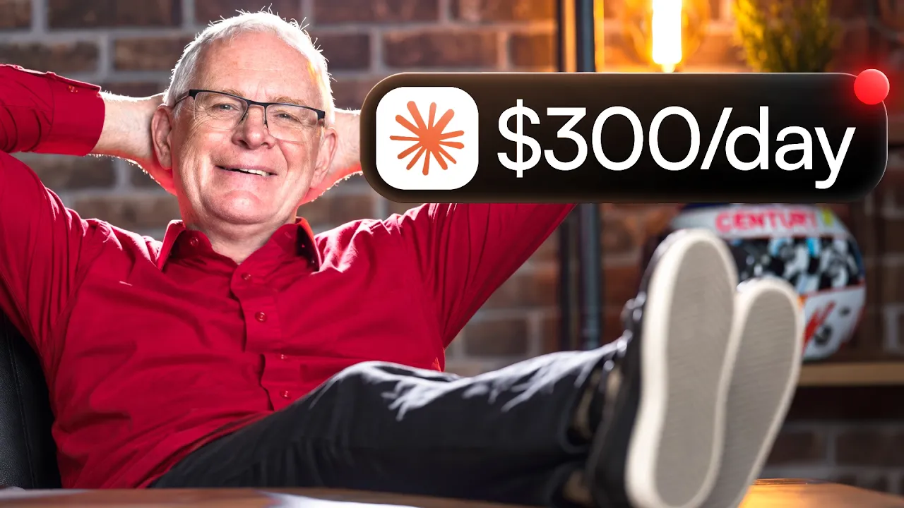 I Tried The LAZIEST Way to Make Money With AI: video thumbnail