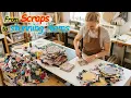 Create a Stunningly Beautiful Item Using 8 Fabric Squares - Easy and Lovely