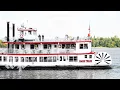 In Hannibal Mo the captain of the Mark Twain riverboat has seen everything