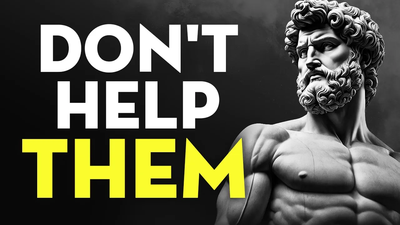 Outline Video 8 Types of People We Should Not Help | Stoicism
