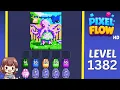 Pixel Flow Level 1382 Solution Walkthrough