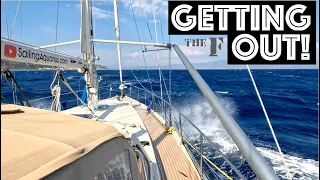 WE GOT TO GET THE F… OUT!!! / Sailing Aquarius Ep. 171