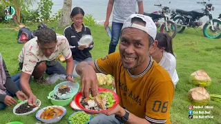 PART 2 AKHIRNYA SAMPAI DI PANTAI TERSEMBUNYI PANTAI BOLU BOLU DAN KETEMU SAMA KELUARGA PAK JOYO