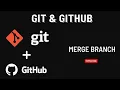 Git GitHub Tutorial for Beginners - Merging Branches conflicts
