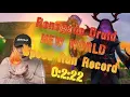 Wizard101 Renegade Druid 2 Turns World Fastest Speed Run Part 5 NEW