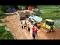 Download Lagu The Messy Recovery, People A lot Solidarity​​ To Think​ Help Truck 5ton, Small Crane \u0026 Dozer DR51PX