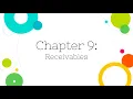 Financial Accounting Chapter 9 Receivables