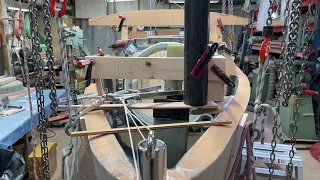 26 Feb 2023  Mock up and drain for hawse pipe