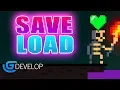HOW TO MAKE A SAVE LOAD SYSTEM in Gdevelop