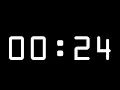 24 Second Timer with Alarm Count Up Stopwatch