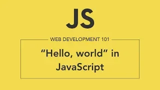 Code Companion Hello World in JavaScript
