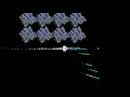 Space thruster and laser blaster using Particles in GDevelop