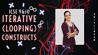Iterative Looping Constructs in Java Lecture 1 Class 9 10 Anjali Ma am
