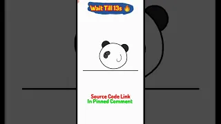 Panda Awesome Art Using Python Turtle