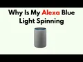 Why Is My Alexa Blue Light Spinning - Meaning How to Stop It Fast