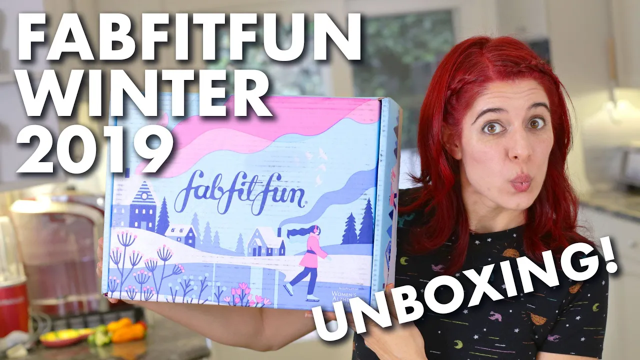FabFitFun Winter 2019 Unboxing   ULTIMATE Lifestyle Subscription Box!