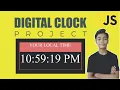 JAVASCRIPT Course Project Based Learning - Digital Clock Using Javascript Project