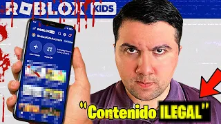 Me INFILTRÉ en ROBLOX KIDS y no es para nada seguro..