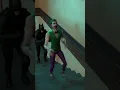 Joker turn off the light and run from Batman #animation #joker #batman