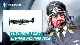 WW2 Luftwaffe Ace Flies RAF Spitfire For the First Time