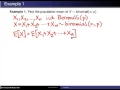Multivariate distributions Expected value of a sum -