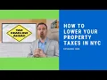 EP How To Lower Your Property Taxes in NYC