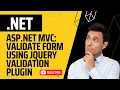 ASP Net C Validate Form using jQuery Validation Plugin form validation using jquery validator C