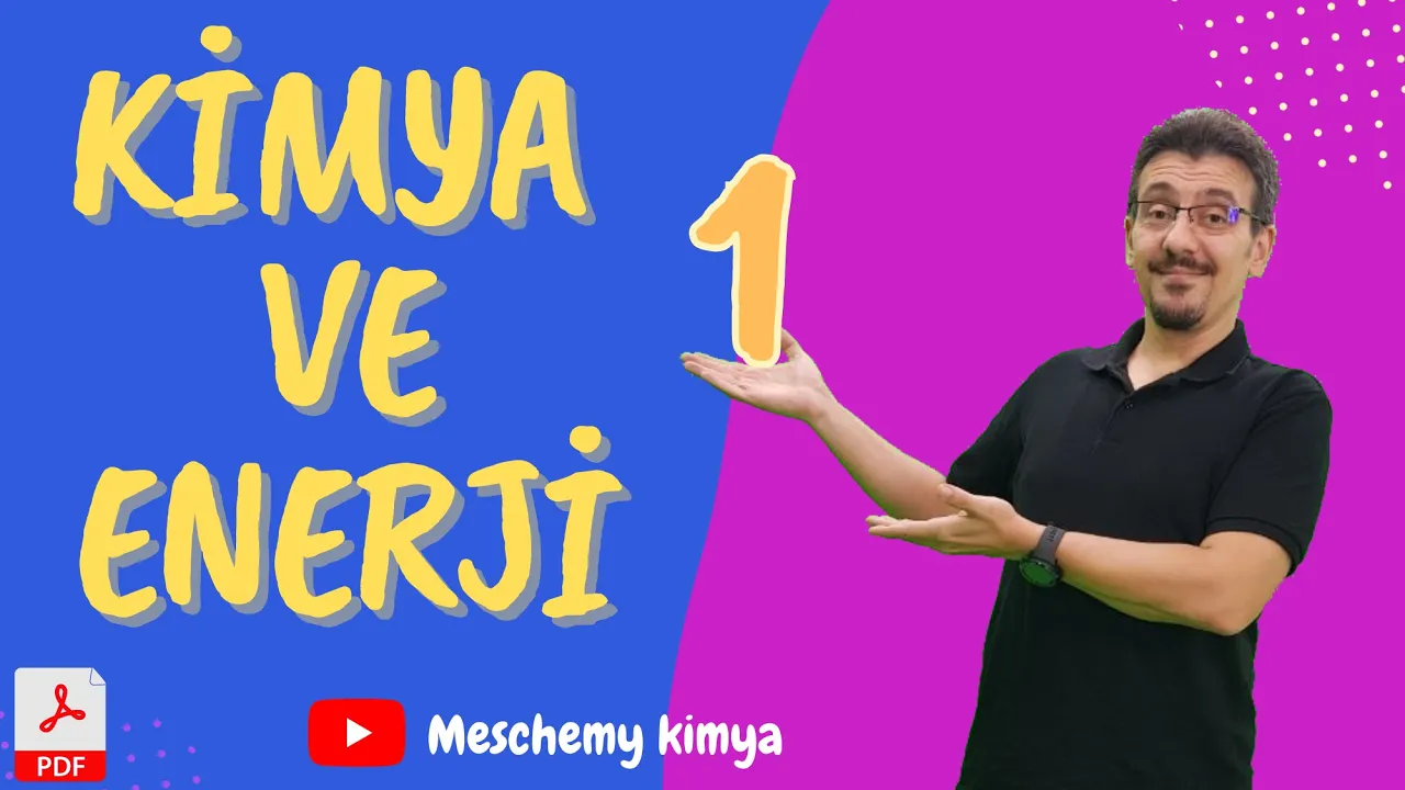 KİMYASAL VE ENERJİ, Reaksiyon Isısı, Entalpi Hesaplama, 11. Sınıf AYT KİMYA + PDF
