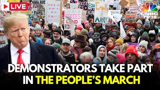 The People's March News: Thousands Attend Protest Ahead of Trump Inauguration in Washington DC |N18G