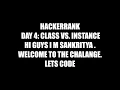 HackerRank Day 4 Class vs Instance