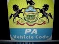 Pa Vehicle Code Section 1101 Summary