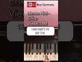 Lagu ERIKA | Famous Song Series Extra Pt.1 | EASY Piano #shorts
