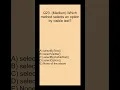 Selenium with Java - Topic 8 Handling Alerts Frames Windows 3 MCQ Questions QA Automation