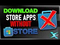 How to install Microsoft Apps WITHOUT Microsoft Store Fastest Easiest method