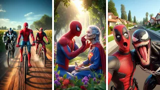 Homem Aranha e Amigos Tentam Conquistar a Super Girl (Histórias de Super Herói - Aranha Verso)