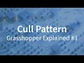 Grasshopper Explained CULL PATTERN